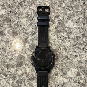 Garmin Fenix 5 Black and Silver Watch